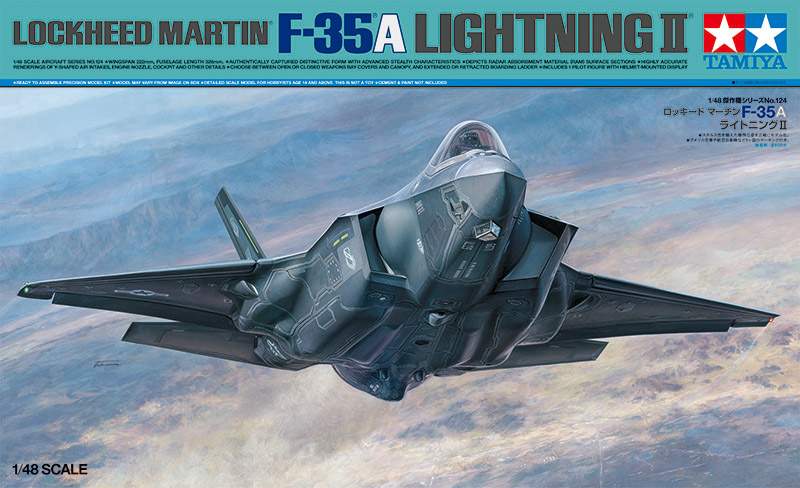 Tamiya 1/48 F-35A LIGHTNING II 61124