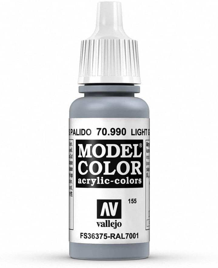 Vallejo Model Color 17 ml Acrylic Paint - Light Grey