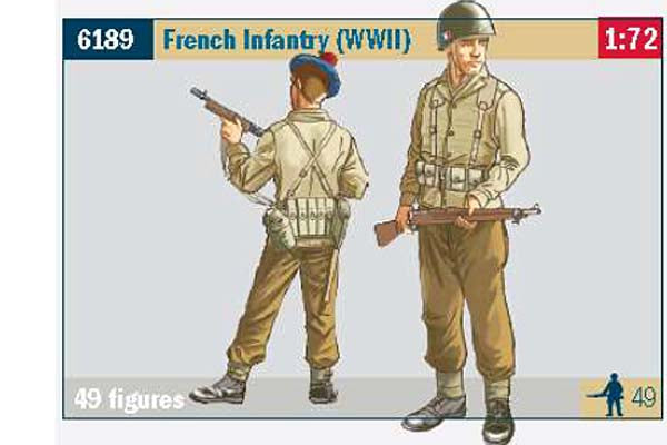 Italeri 1/72 Free French Infantry 6189