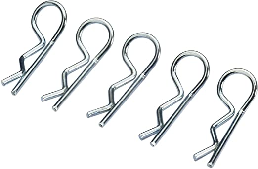 Ansmann Body Clips - Silver (pack of 10) 203000080