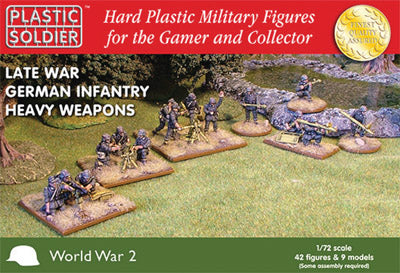 1/72 WW2020005 Late War German Infantry Heavy Weapons