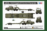 Hobbyboss 1/35 Scammell Commander with 62 tonne Crane Fruehauf Semi Trailer 85527