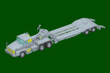 Hobbyboss 1/35 Scammell Commander with 62 tonne Crane Fruehauf Semi Trailer 85527