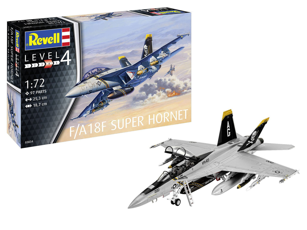 Model Set F/A18F Super Hornet 1:72
