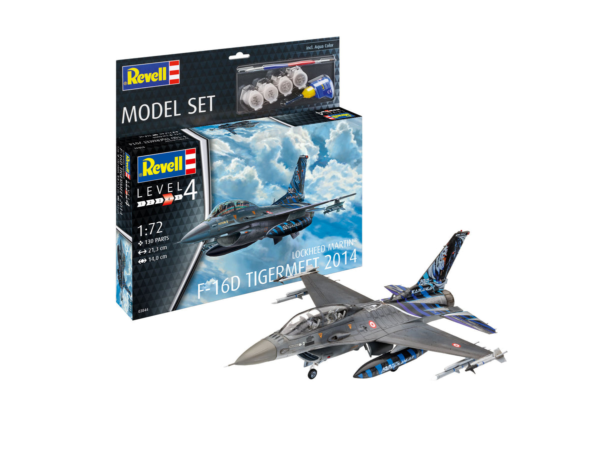 Model Set Lockheed Martin F-16D Tigermeet 2014 1:72