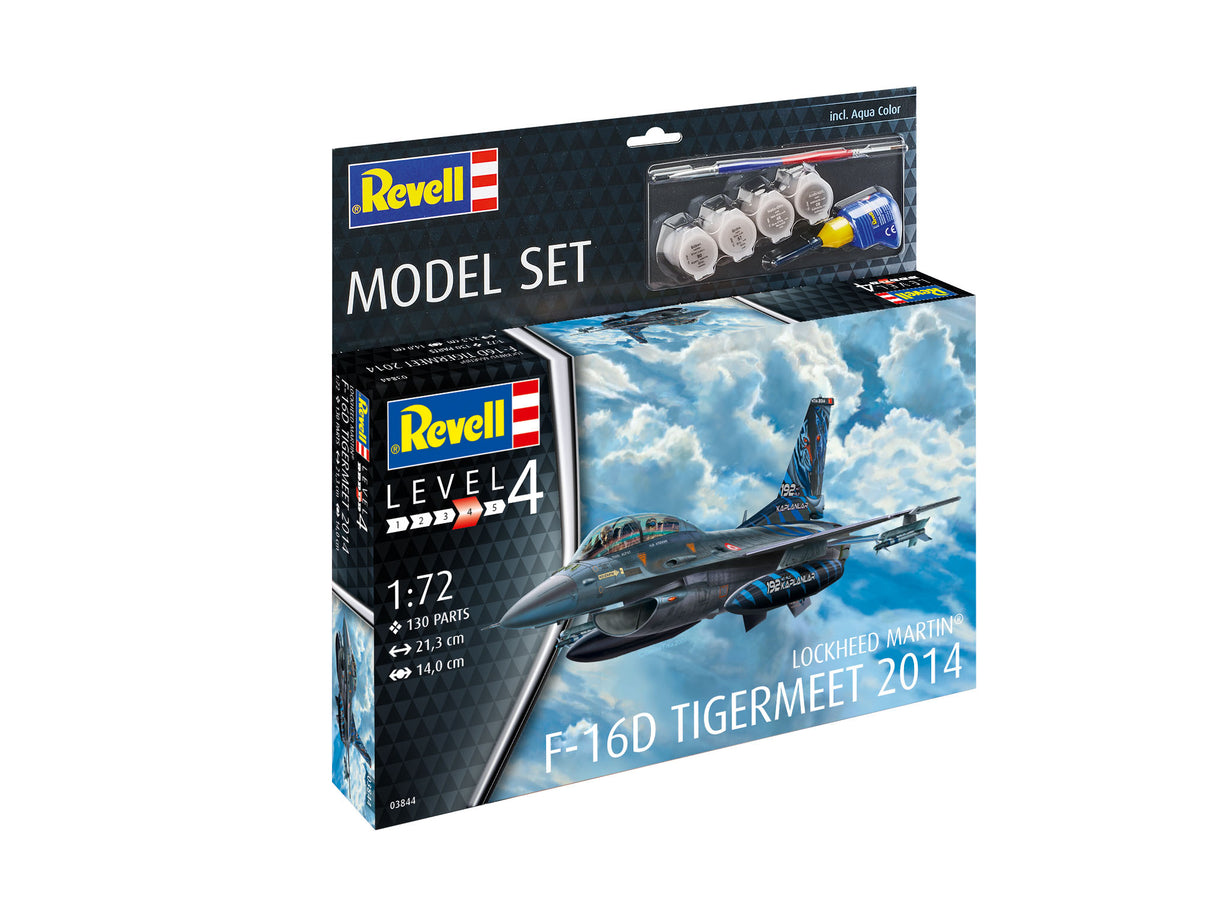 Model Set Lockheed Martin F-16D Tigermeet 2014 1:72