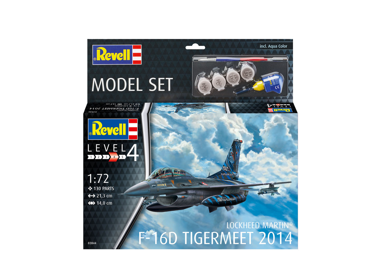 Model Set Lockheed Martin F-16D Tigermeet 2014 1:72
