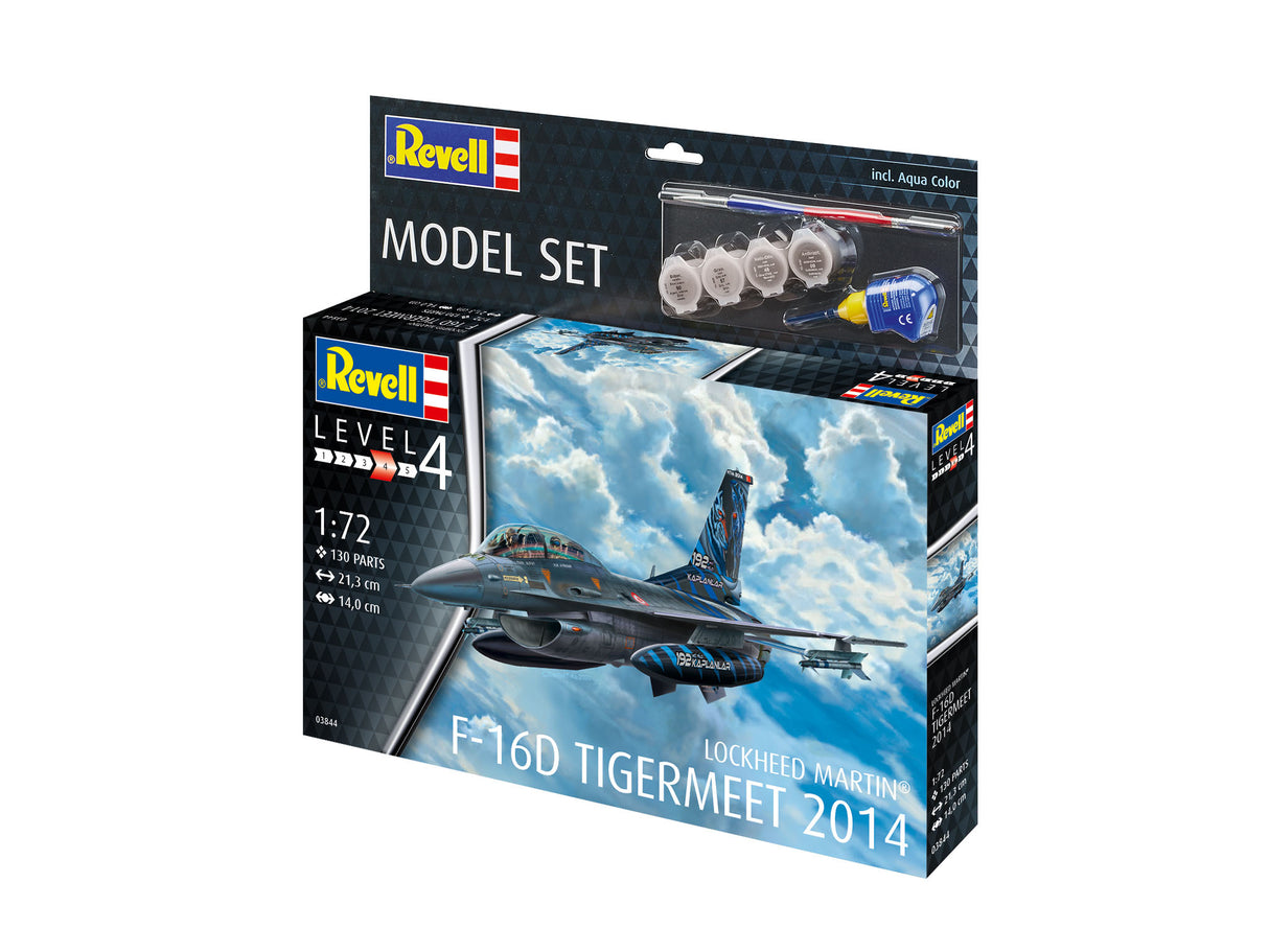 Model Set Lockheed Martin F-16D Tigermeet 2014 1:72
