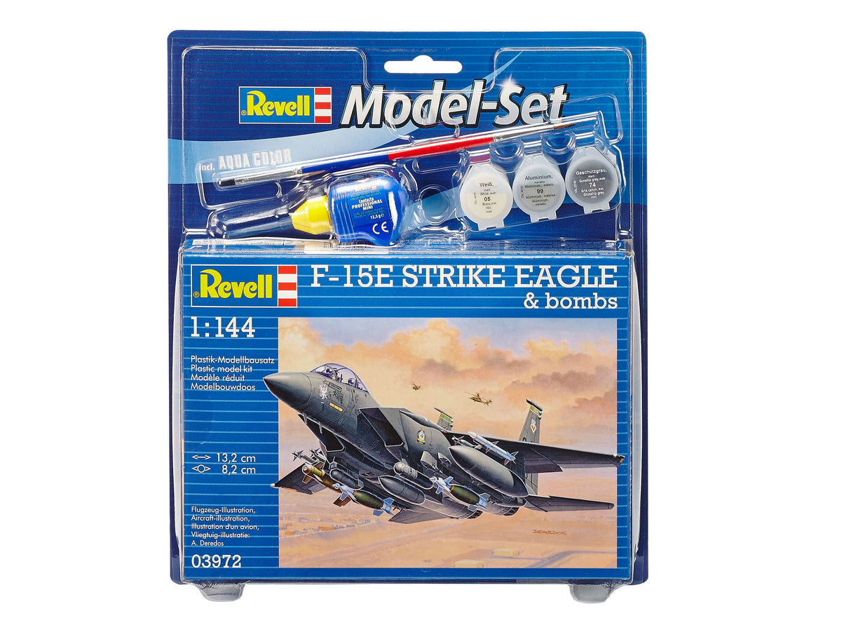 Revell 1/144 F-15E STRIKE EAGLE & bomb Gift Set