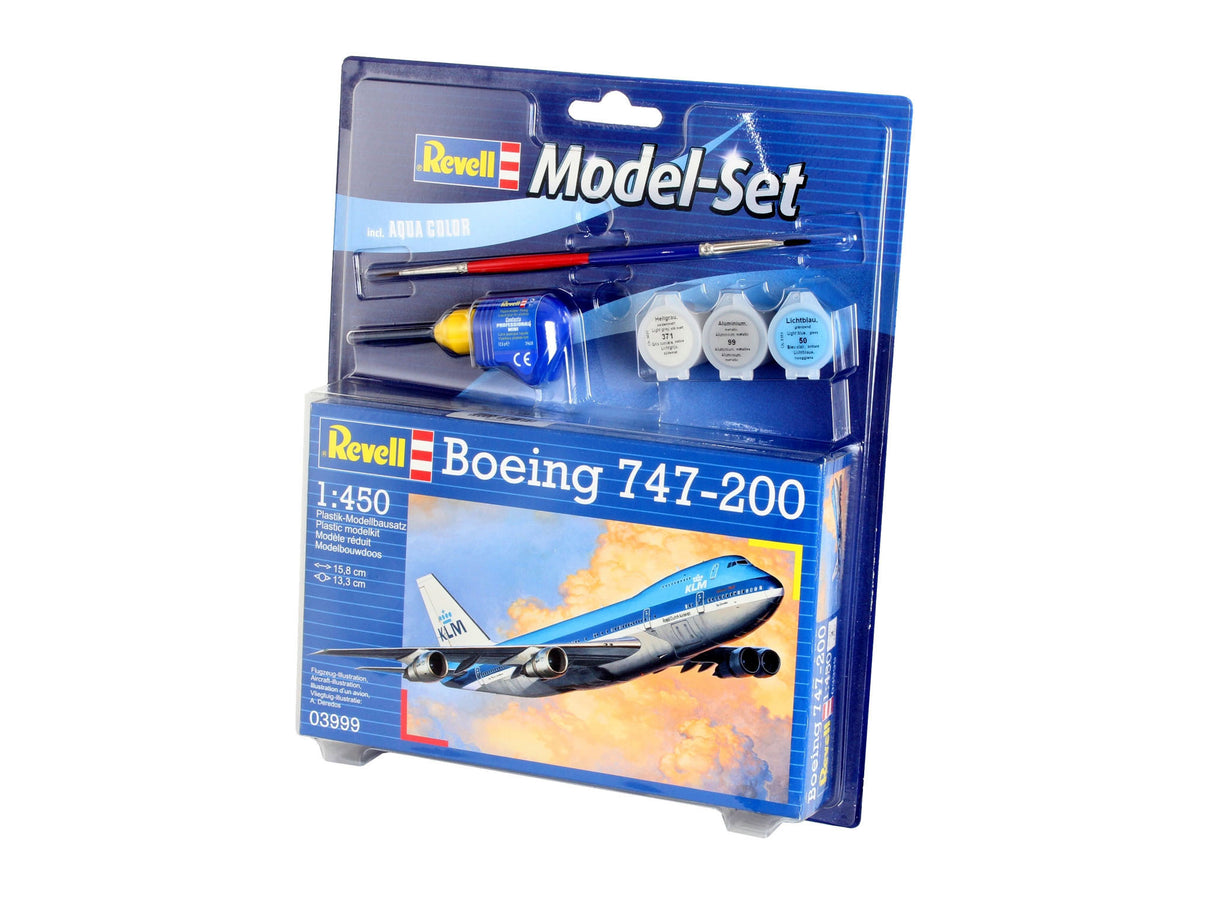 Model Set Boeing 747-200 KLM 1:450