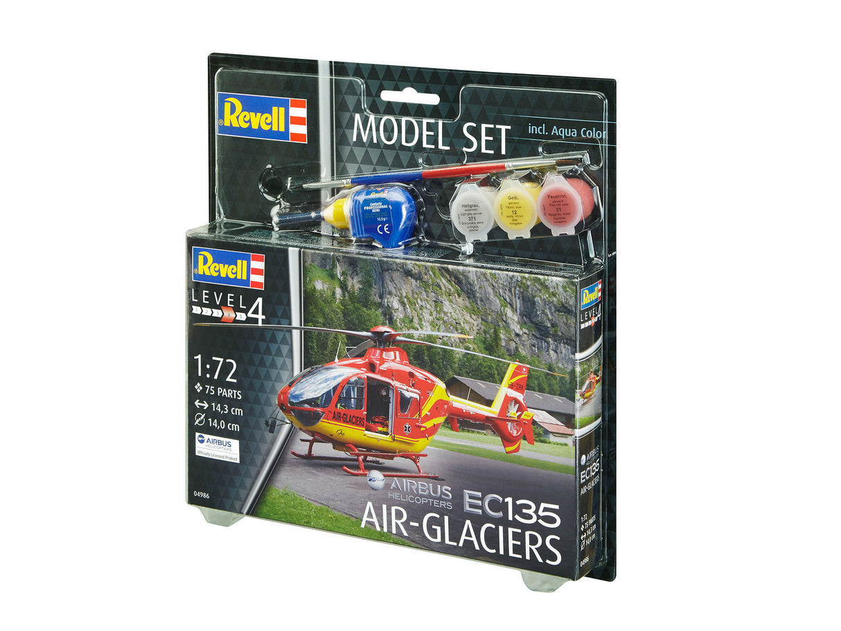 Model Set EC135 Air-Glaciers 1:72