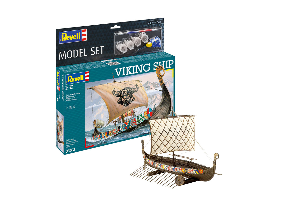 Model Set Viking Ship 1:50