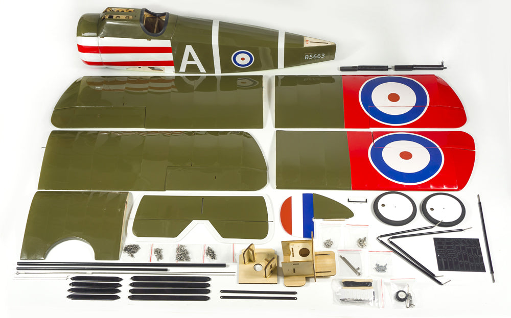 DW 1.2m Sopwith Camel ARF Built and Covered inc Motor+ Prop