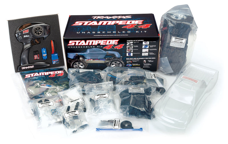 Traxxas Stampede Builders Kit with radio equipment