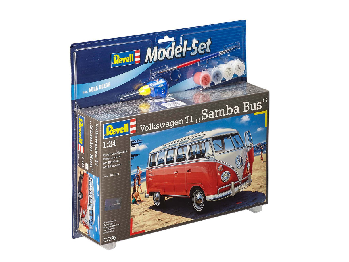 Model Set Volkswagen T1 Samba Bus 1:24