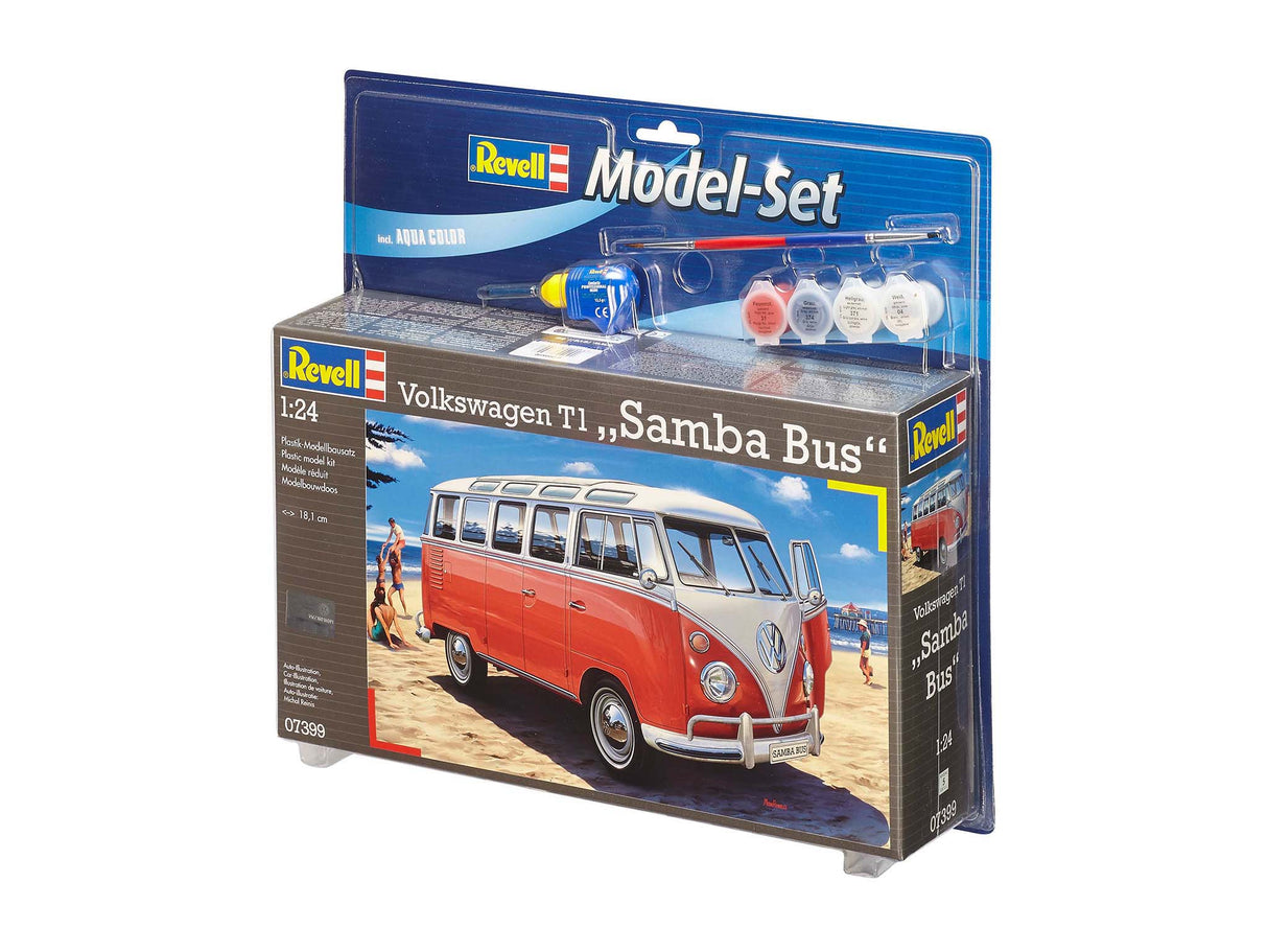 Model Set Volkswagen T1 Samba Bus 1:24