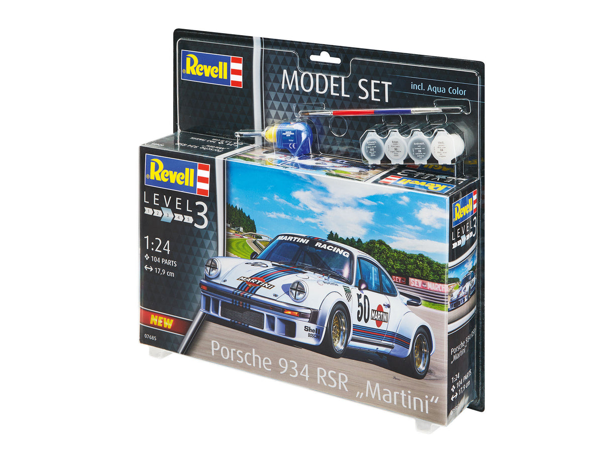 Model Set Porsche 934 RSR Martini Racing 1:24