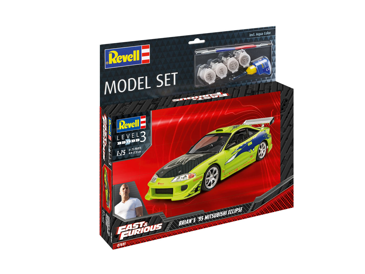 Model Set F&F Brians 1995 Mitsubishi Eclipse  1:25