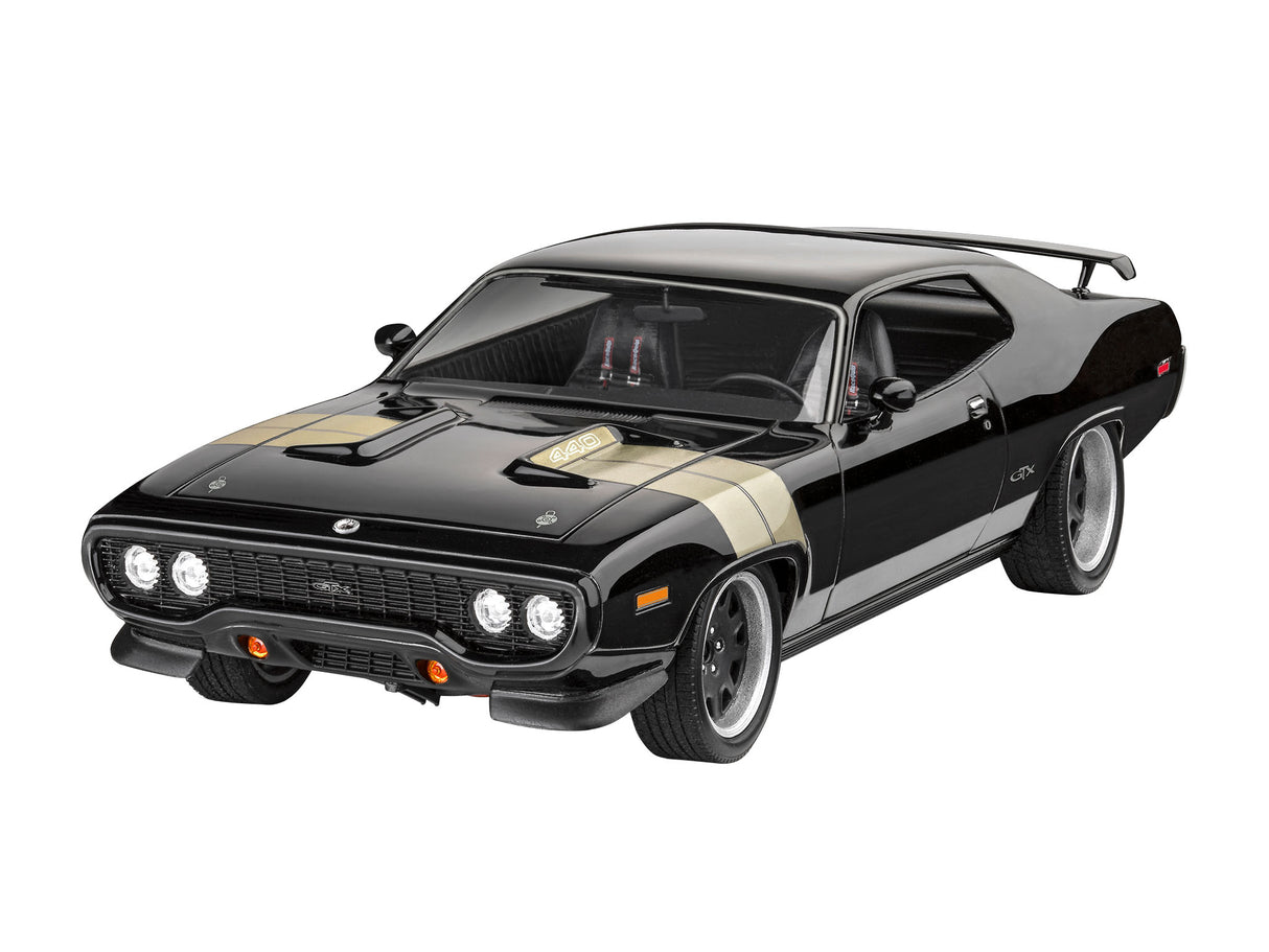 Model Set F&F Dominics 1971 Plymouth GTX 1:24