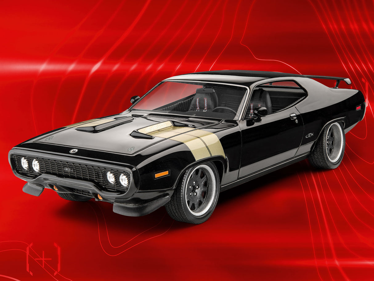 Model Set F&F Dominics 1971 Plymouth GTX 1:24