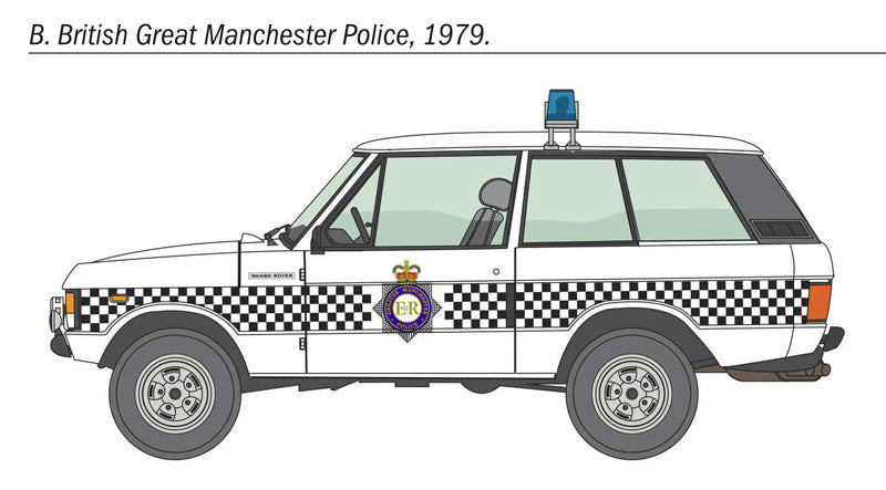 Italeri 1/24 RANGE ROVER POLICE IT3661