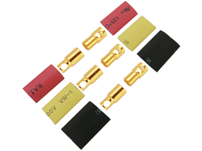 Airpower 6 MM Gold Connectors 3 Pairs