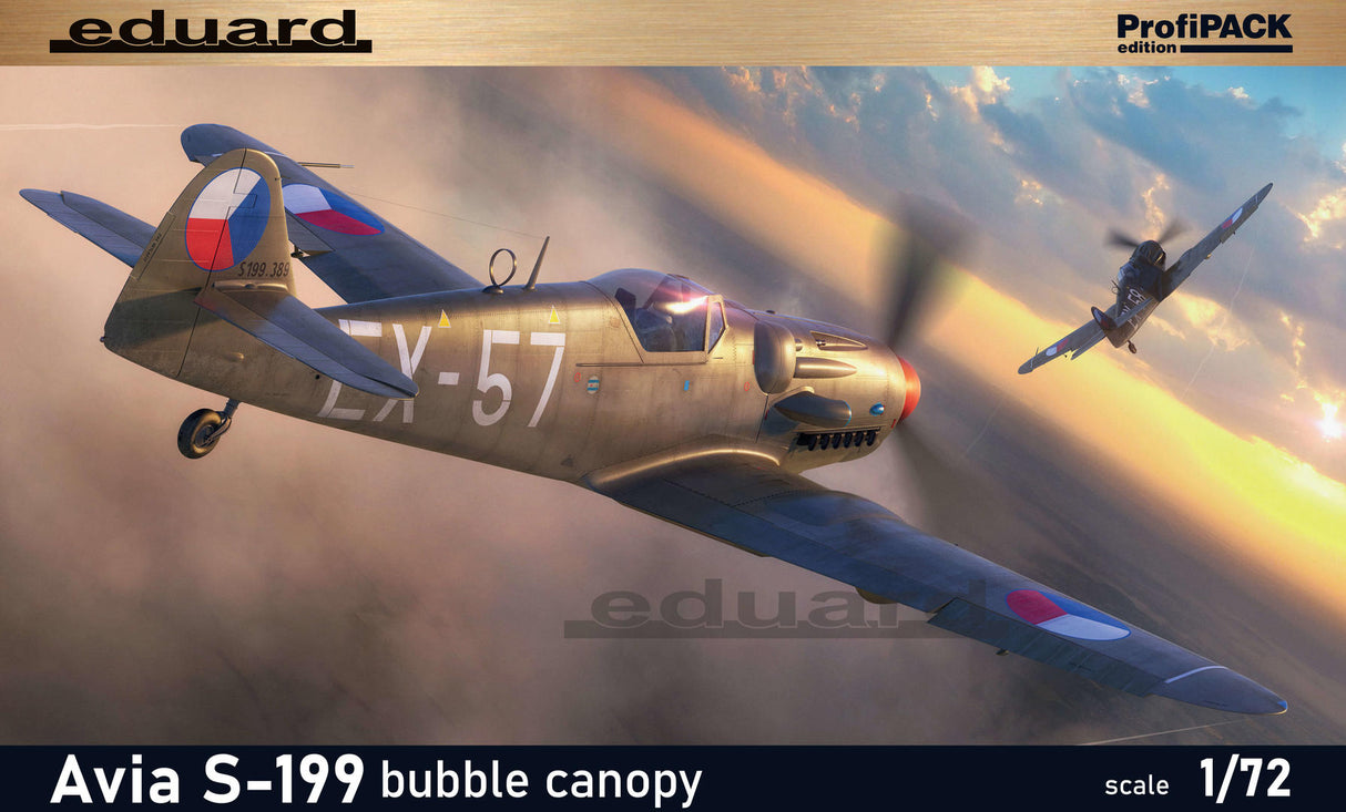 Eduard 1/72 Avia S-199 Bubble Canopy ProfiPACK Edition 70151