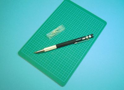 STENCIL KNIFE & CUTTING MAT SET