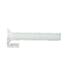 Multiplex M4 x 25mm Plastic Cheesehead Countersunk Screw 10pcs MPX713346