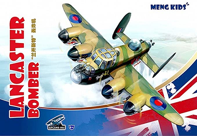 MENG Model Kids Lancaster Bomber Kit (Multi-Colour)