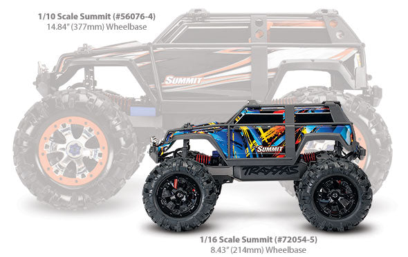 Traxxas  1/16 Summit XL2.5 4WD - with radio  battery and charger