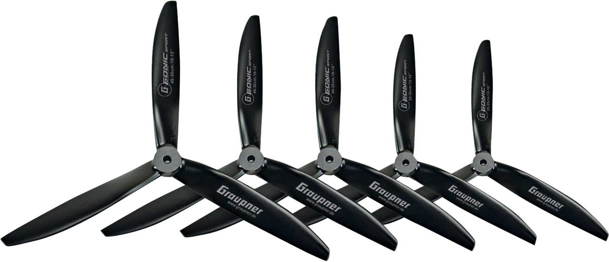 GRAUPNER G-SONIC 3-BLADE PROPELLER 13/12