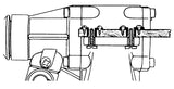 Special anchored nuts M5