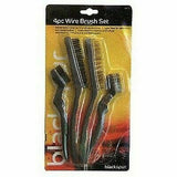 Blackspur 4pc Wire Brush Set WB122