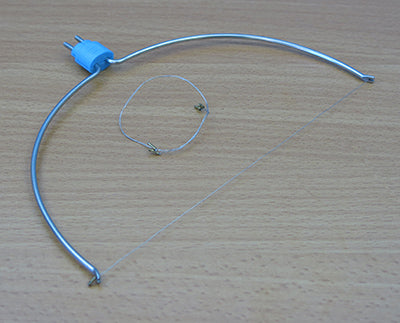 LARGE Y BOW & SPARE WIRES