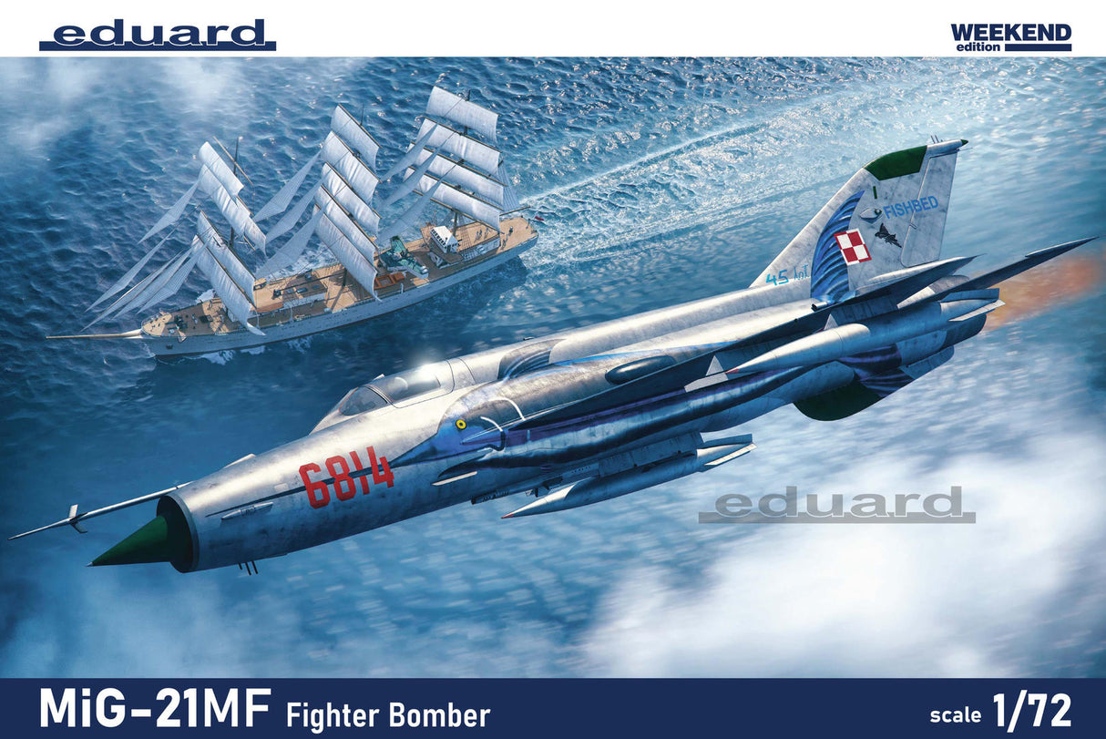 Eduard Weekend Edition 1/72 MiG-21MF Fighter Bomber 7458