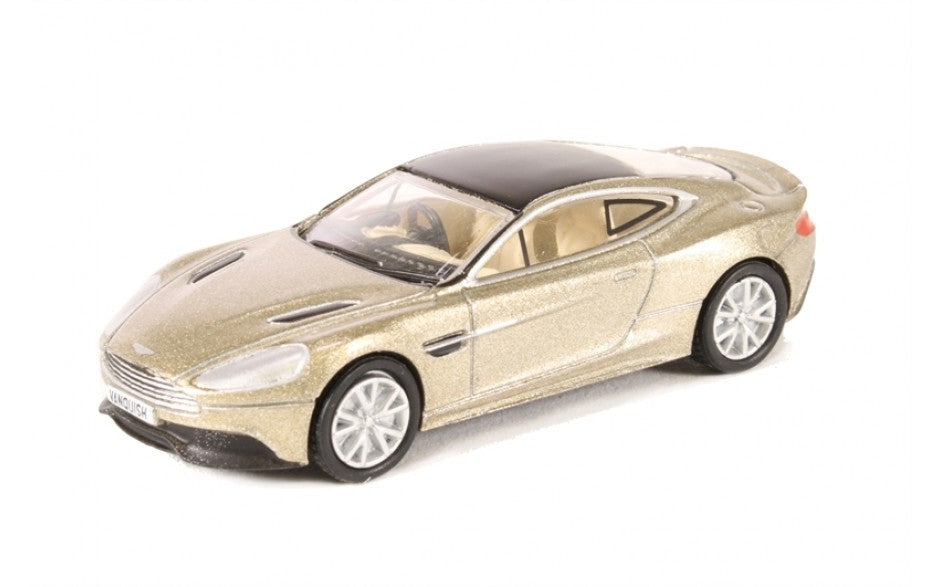 Oxford Diecast 1/76 OO Gauge Aston Martin Vanquish Coupe Selene Bronze 76AMV002