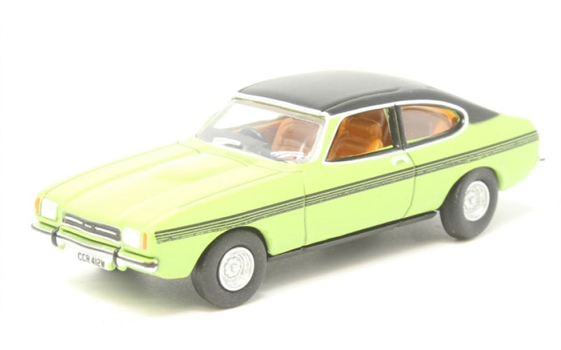 Oxford Diecast 1/76 OO Gauge Ford Capri MkII Lime Green (Only Fools & Horses) 76CPR001