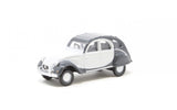 Oxford Diecast 1/76 OO Gauge Citoren 2CV Charleston cormorant grey / midnight grey 76CT006