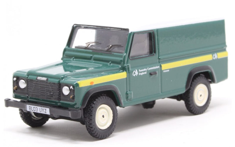 Oxford Diecast 1/76 OO Gauge Forestry Commission Land Rover Defender 76DEF017