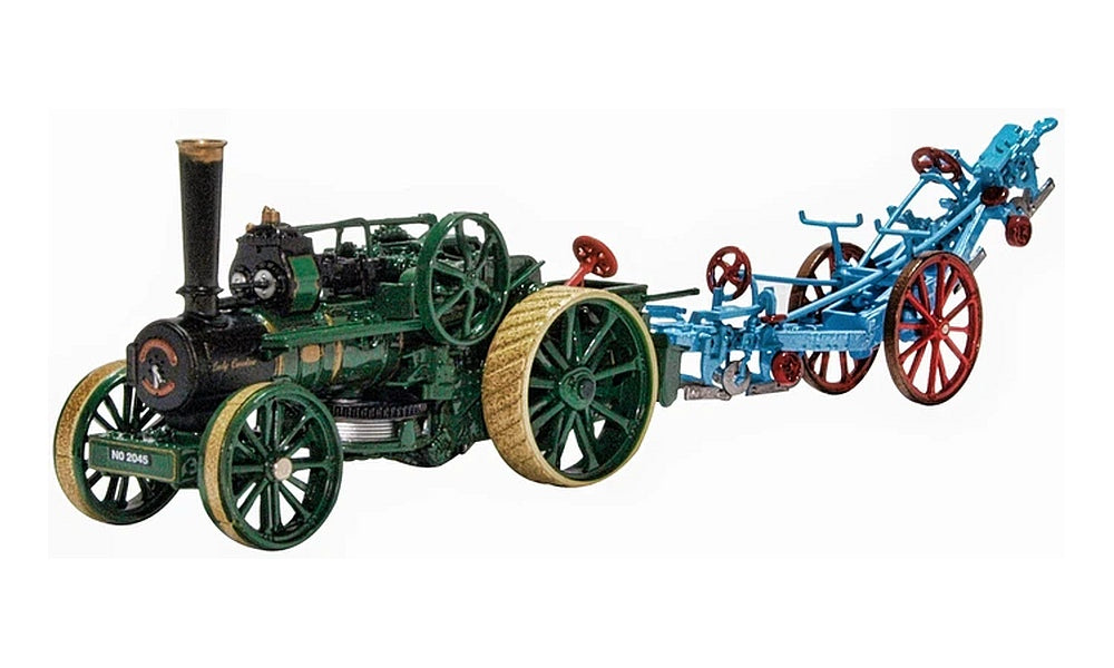 Oxford 76FBB005 Ploughing Engine and Plough 1:76 Scale