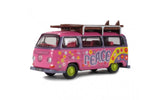 Oxford Diecast 1/76 OO Gauge VW bay window Minibus/Surfboards Flower Power 76VW017