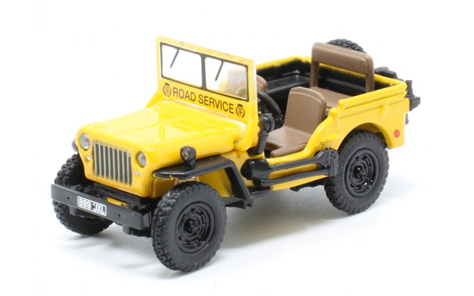 Oxford Diecast 1/76 OO Gauge Willys MB AA 76WMB005