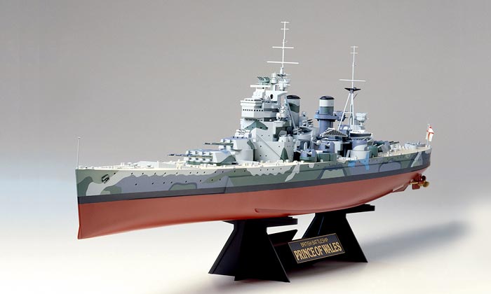 Tamiya 1/350 British Battleship Prince of Wales 78011