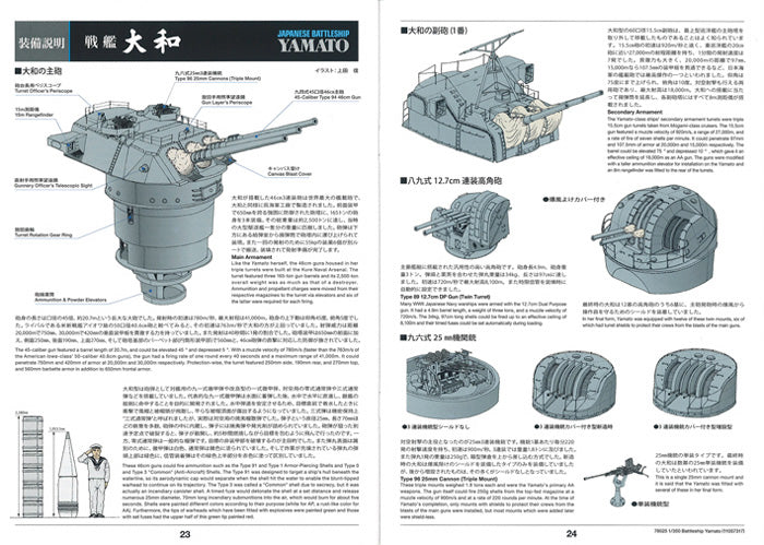 Tamiya 1/350 Japanese Battleship Yamato 78025