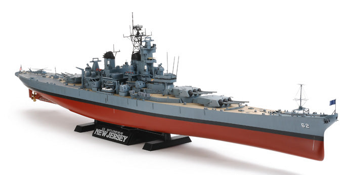 Tamiya 1/350 U.S. Battleship BB-62 New Jersey (w/Detail Up Parts) 78028