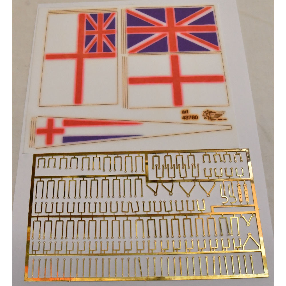 HMS Victory  1:78 scale  copper hull Kit