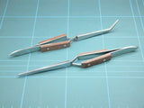 Expo Self Closing Tweezer Straight Handles