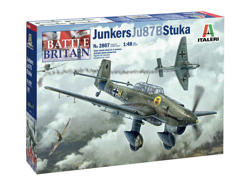 Italeri 1/48 Junkers JU-87B Stuka - Battle of Britain 80th Anniversary Edition IT2807