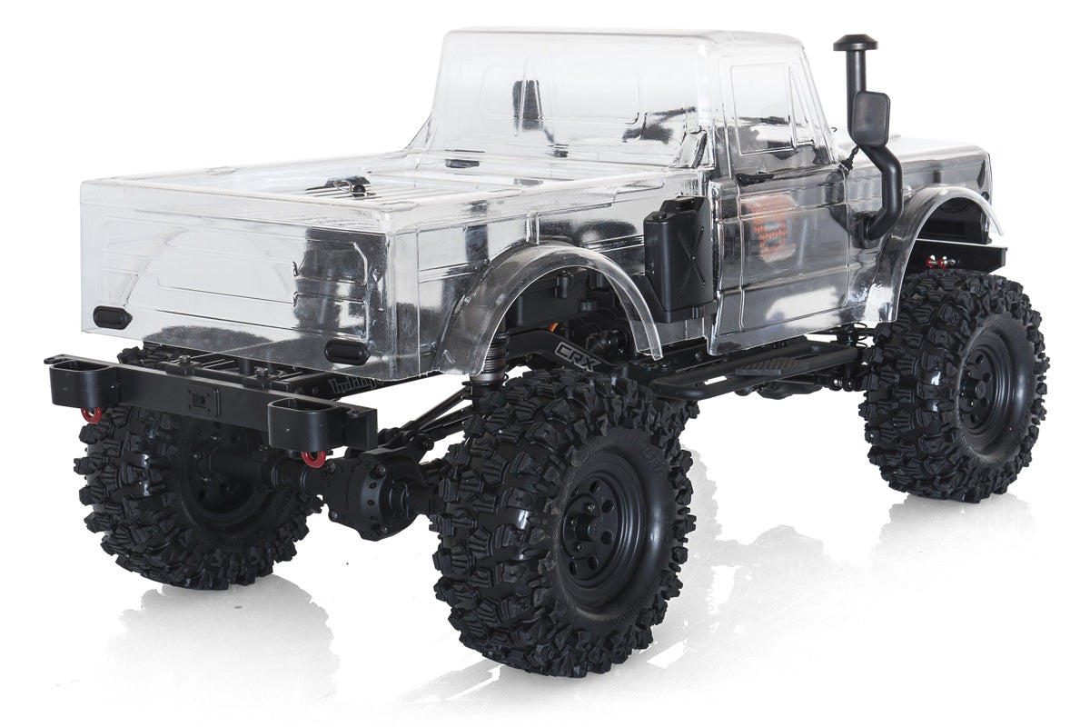 Hobbytech CRX Survival v2 1/10th 4wd self assembly scale crawler truck kit with body and accessories wheels/tyres and 55t motor